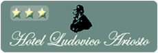 Logo Hotel Ludovico Ariosto, Castelnuovo di Garfagnana. Hotel 3 Stelle.